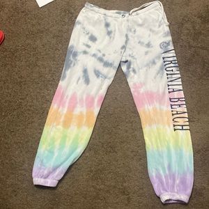 Rainbow joggers